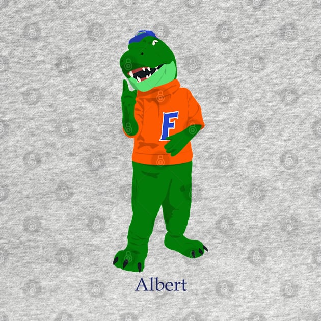 Albert Florida Gators Drawing by tysonstreet